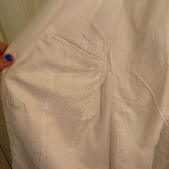 Banana Republic Medium White Blazer - Picture 6 of 10